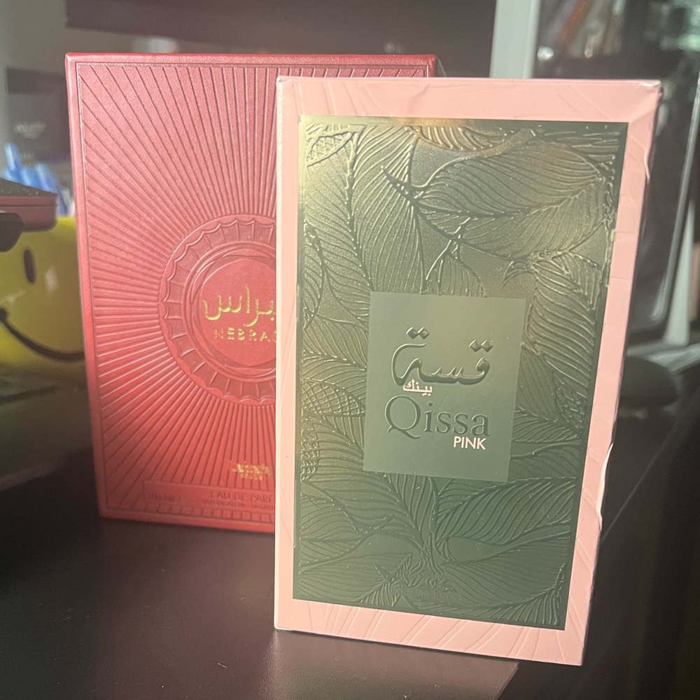 SOLD Lattafa Nebras (100 ml) + QISSA Pink (100 ml) Bundle